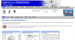 Desktop Screenshot of learnabout-electronics.org